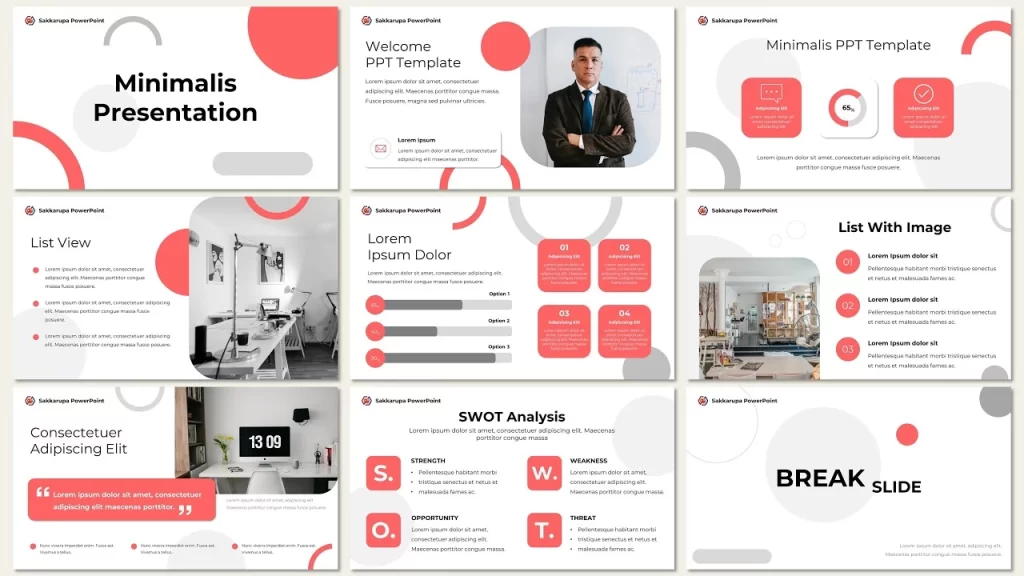 Template PPT Keren Minimalis Bisnis