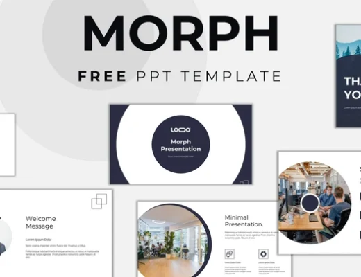 Morph ppt template gratis