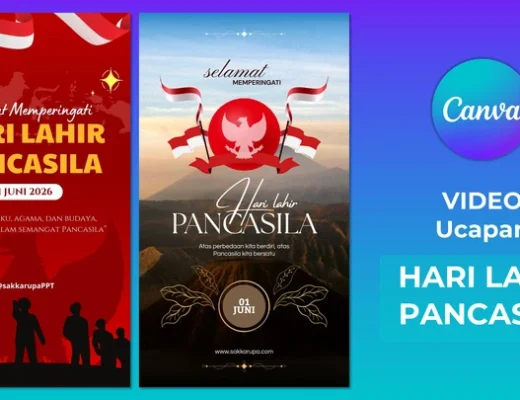 Video Ucapan Hari Lahir Pancasila 2026 Keren Template Canva Gratis