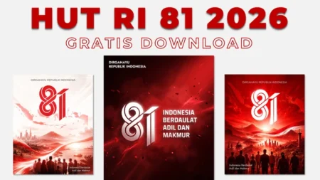 Desain ucapan hut ri ke 81 2026
